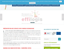 Tablet Screenshot of infoenergie-bourgogne.org